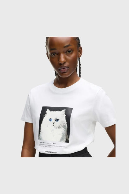 Karl Lagerfeld Portrait T-shirt B1W17019