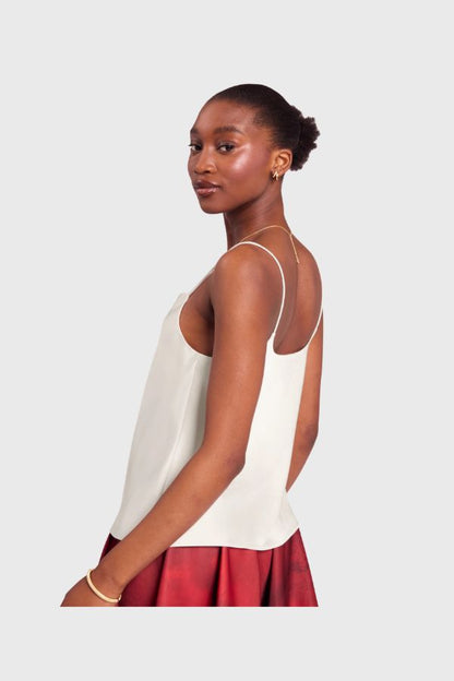 Ted Baker Satin Cowl Neck Cami Top S276130-WMB-KITI