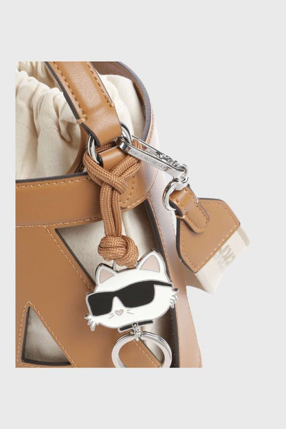 Karl Lagerfeld Ikon Monogram Bucket Bag B3W30142