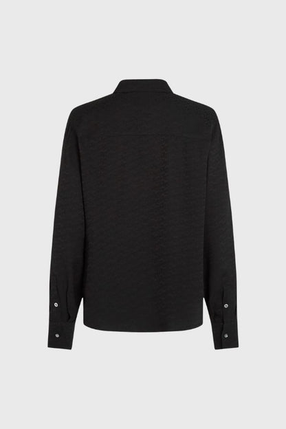 Karl Lagerfeld Logo Jacquard Fluid A4W11012