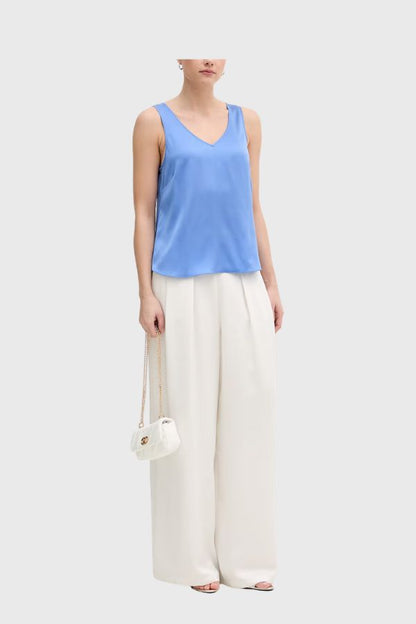 Mos Mosh Astrid V-Neck Silk Tank Top 153590