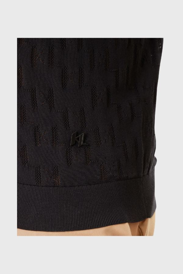 Karl Lagerfeld Knit Polo 655005 562301