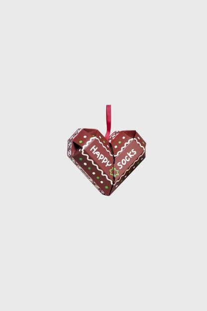 Happy Socks 2-Pack Gingerbread Heart Socks Gift Set Συσκευασία Δώρου P003375