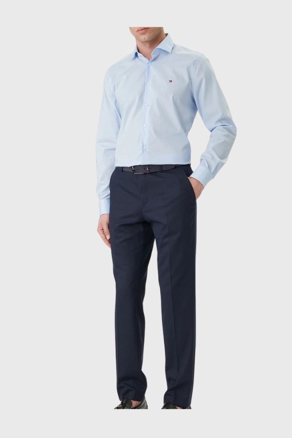 Tommy Hilfiger Cl Non Iron Solid Shirt MW0MW43122
