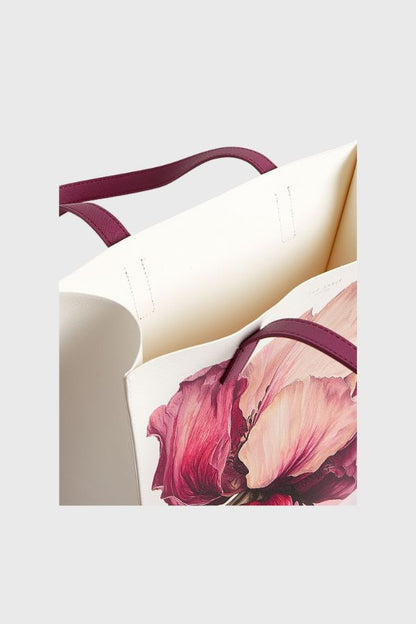 Ted Baker Printed Flower Medium Icon Bag S284074-WXB-SHILVA