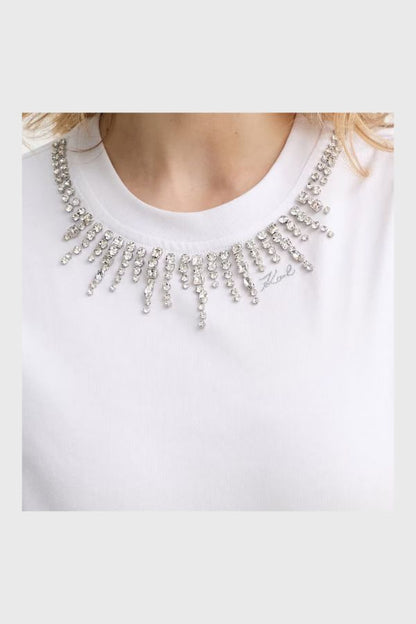 Karl Lagerfeld Embellishment T-Shirt B2W17017