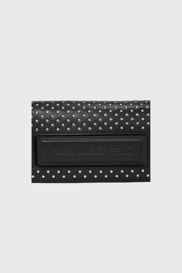 Karl Lagerfeld Ikon K Studded Shoulder Bag A4W30083