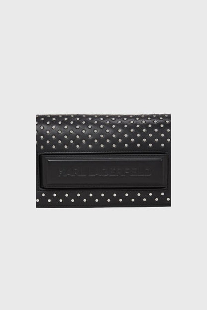 Karl Lagerfeld Ikon K Studded Shoulder Bag A4W30083