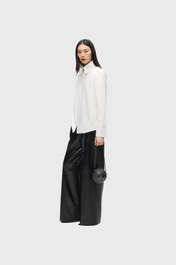Karl Lagerfeld Embellished Poplin Shirt B4W11020