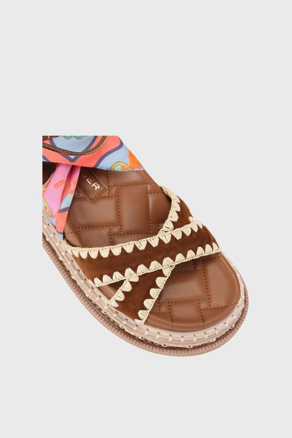 Kurt Geiger Orson Cross Scarf Sandal 5597336219