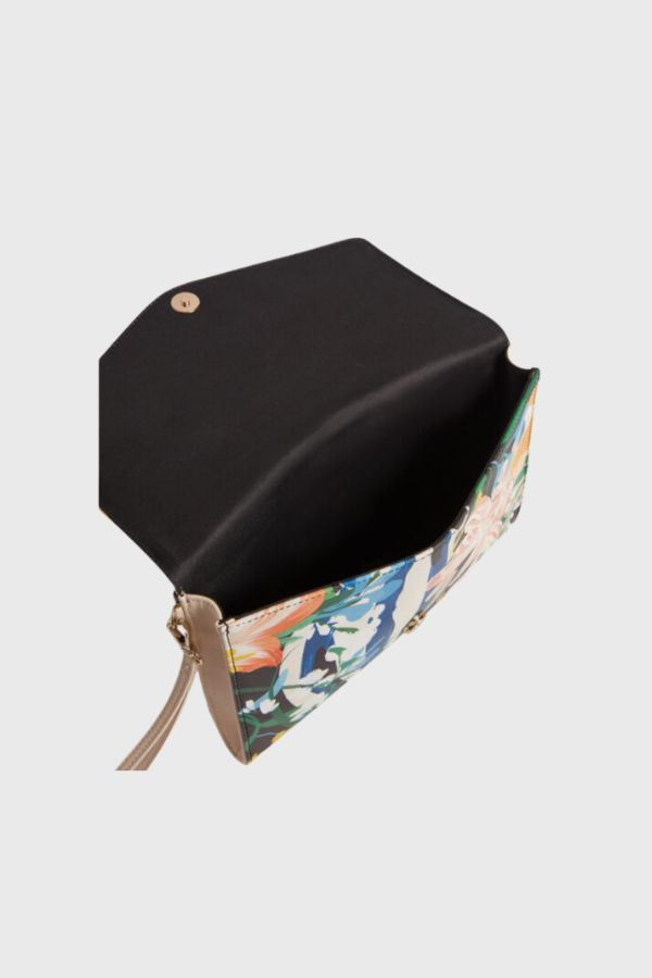 Ted Baker Floral Bouquet Printed Envelope Pouch S284119-WXG-BOUIONI