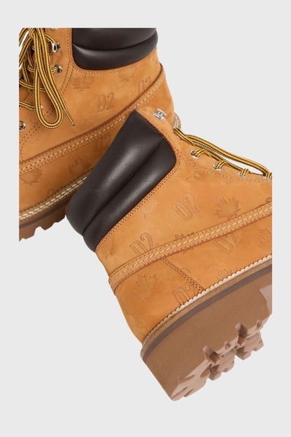 Dsquared2 Monogram Ankle Boots ABM017609709074