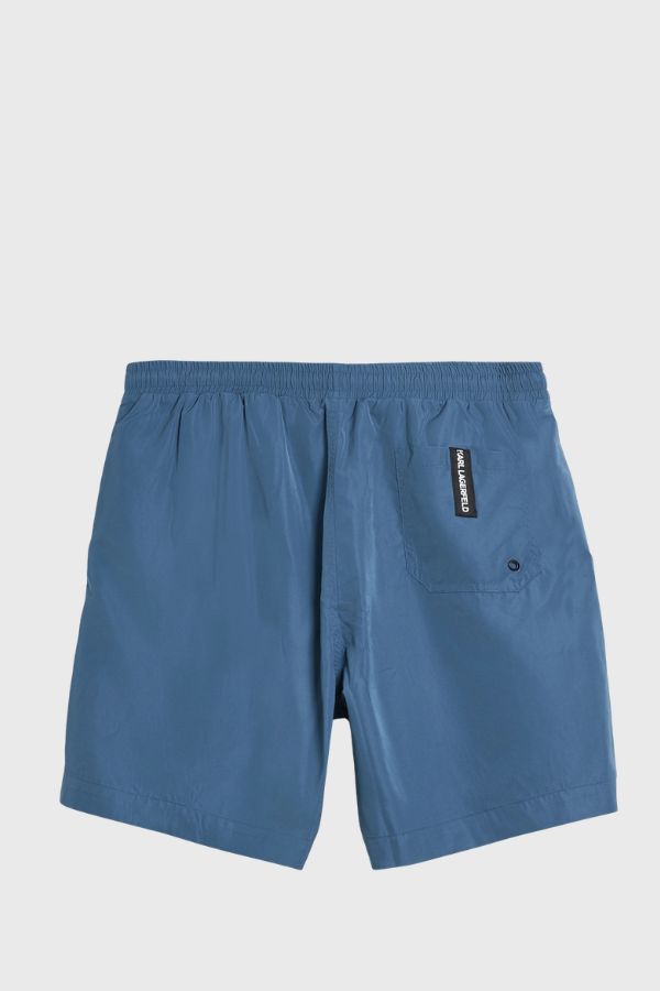 Karl Lagerfeld Metallic Logo Med Boardshorts A1M46067