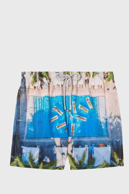 MC2 Saint Barth Gustavia Placed Print Swimshort RD Pool Lifestyle GUS0009-08216L