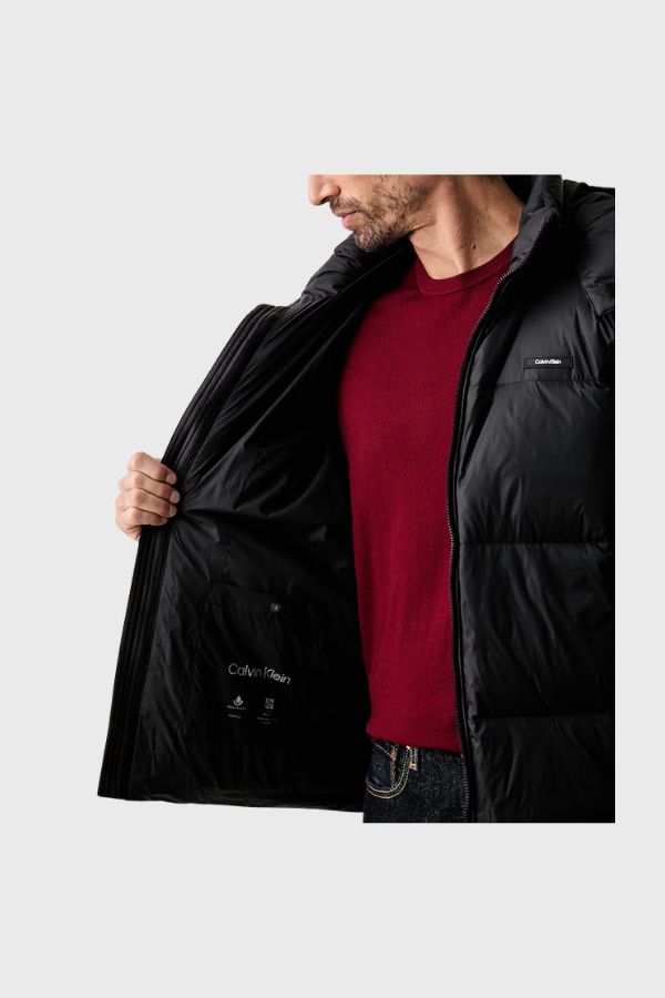 Calvin Klein Nylon Detachable Hood Down Puffer LV04LH503G