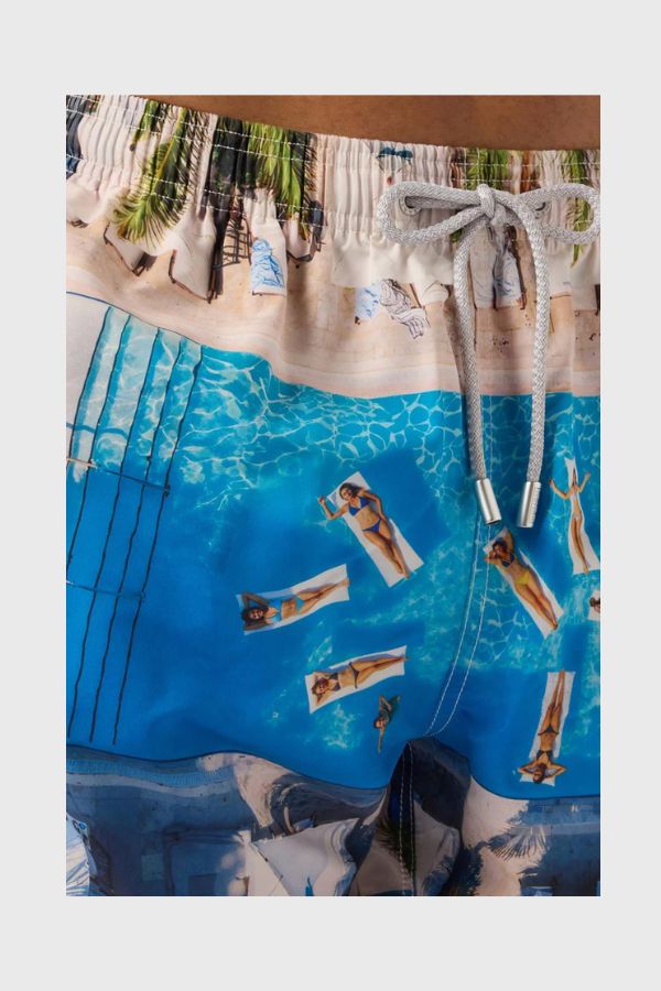 MC2 Saint Barth Gustavia Placed Print Swimshort RD Pool Lifestyle GUS0009-08216L