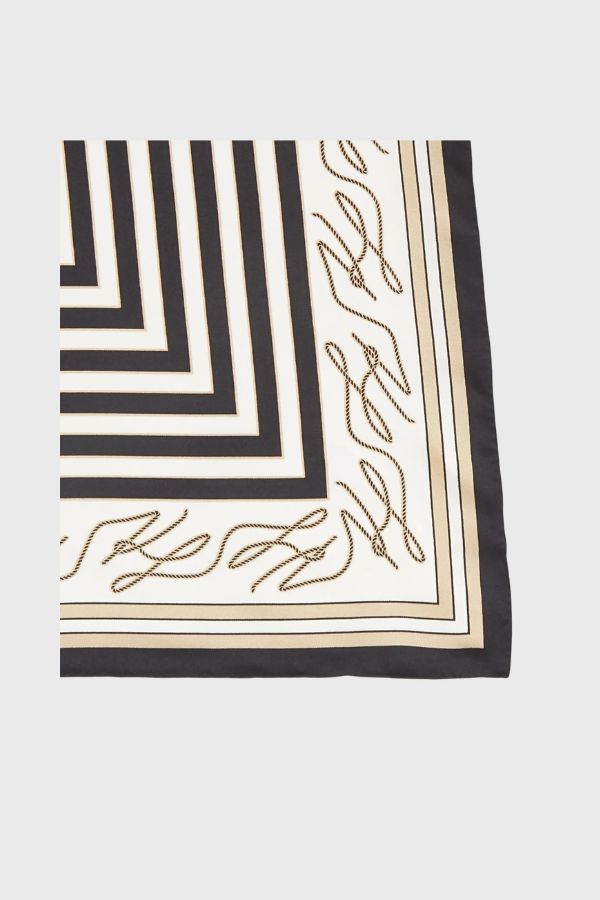 Karl Lagerfeld K/Autograph Seas Silk Scarf B2W33047