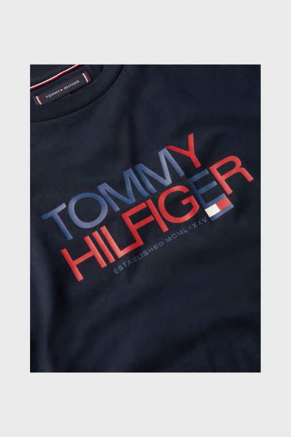 Tommy Hilfiger Brand Love Big Text Tee MW0MW42369
