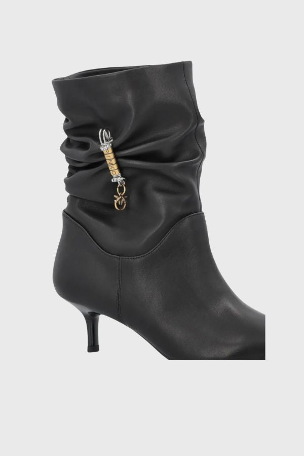 Pinko Gloria Ankle Nappa Boot SD0629P003