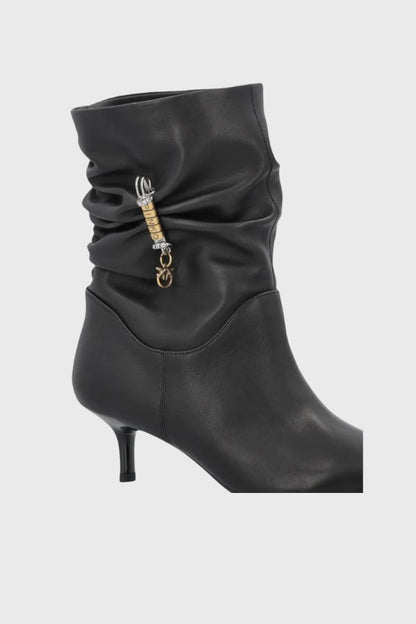 Pinko Gloria Ankle Nappa Boot SD0629P003