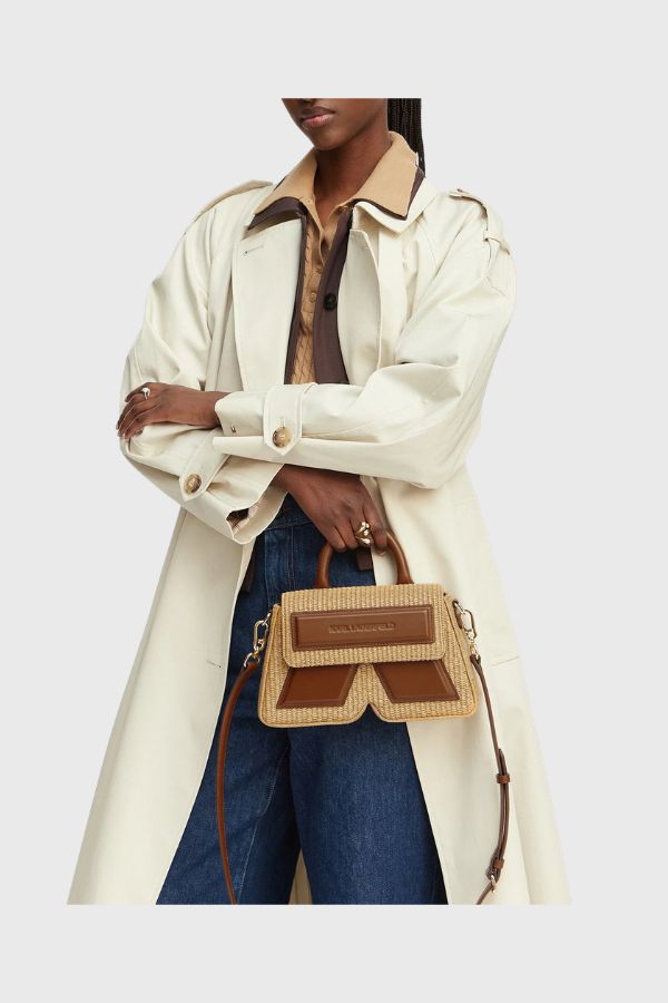 Karl Lagerfeld Ikon/K Tph Crossbody Raffia B2W30024
