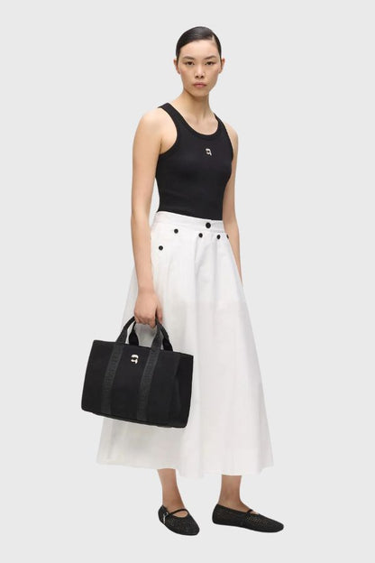 Karl Lagerfeld Ikon Pin Square Md Tote Bag B2W50103