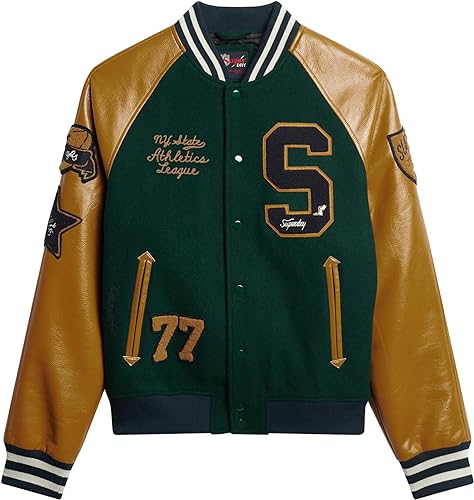 Superdry College Varsity Patched Μπουφάν M5011729A