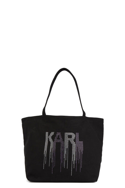 Karl Lagerfeld  Large Canvas Tote Bag 236W3872