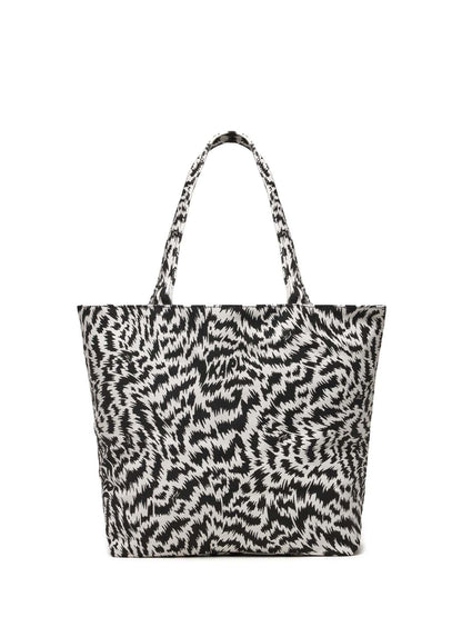 Karl Lagerfeld K/Zebra Reversible Canvas Tote 241W3887