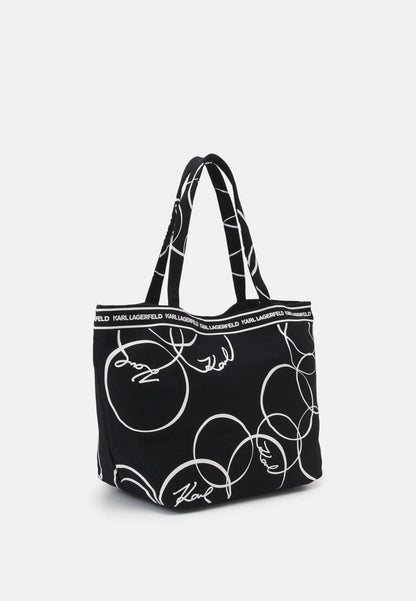 Karl Lagerfeld Canvas Shopper Bag 245W3852