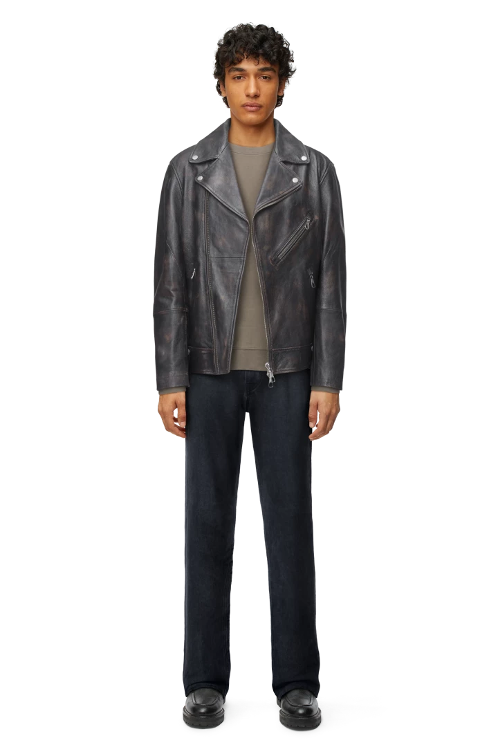 Drykorn Biker Leather Jacket Plazo-180071