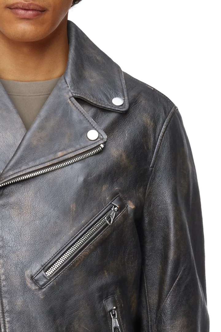Drykorn Biker Leather Jacket Plazo-180071