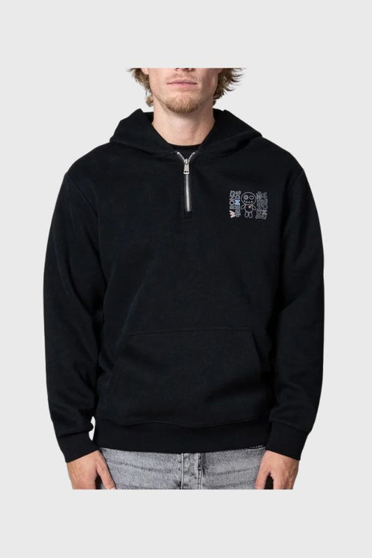 Wrong Friends NELSON HALF ZIP HOODIE WF1343
