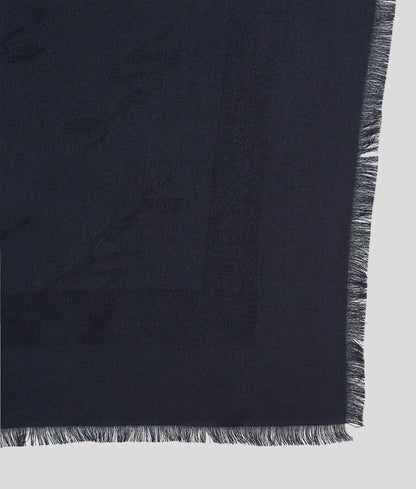 Karl Lagerfeld K/Signature Jacquard Scarf A2W33020