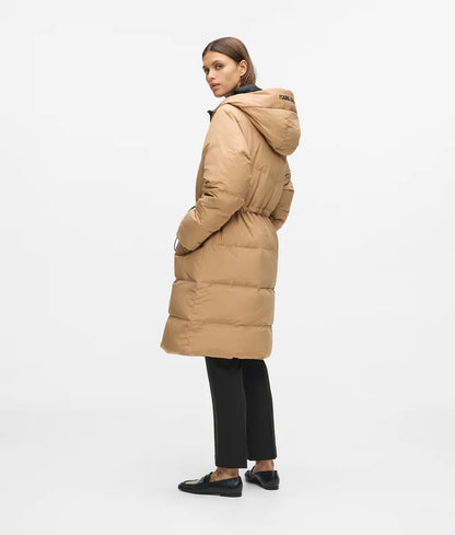 Karl Lagerfeld Reversible Long Puffer Jacket A4W15045