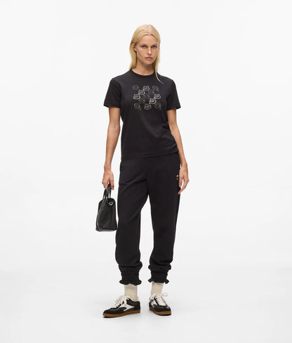 Karl Lagerfeld Βαμβακερό Μπλουζάκι Ikon  A4W17098