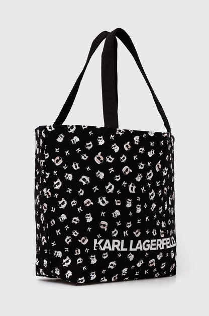 Karl Lagerfeld Reversible Canvas Shopper Bag 245W3851