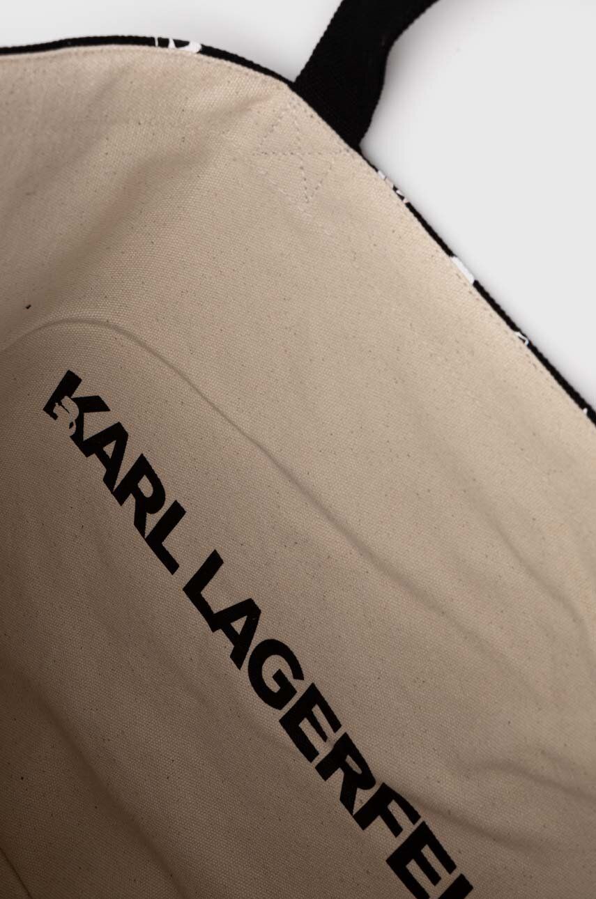 Karl Lagerfeld Reversible Canvas Shopper Bag 245W3851