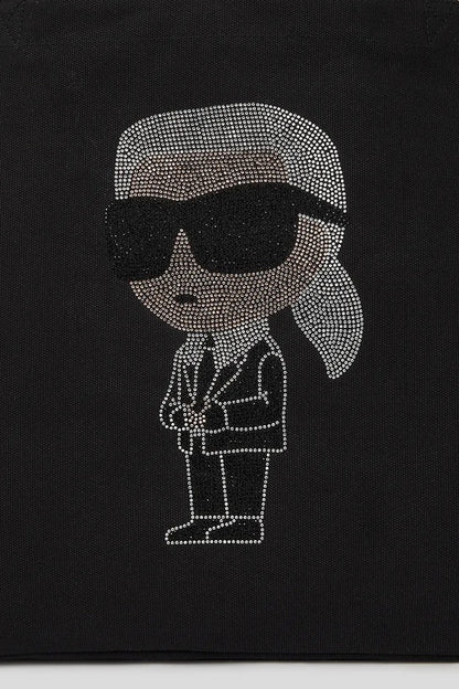 Karl Lagerfeld Ikon Rhinestone Shopper Bag A3W50016