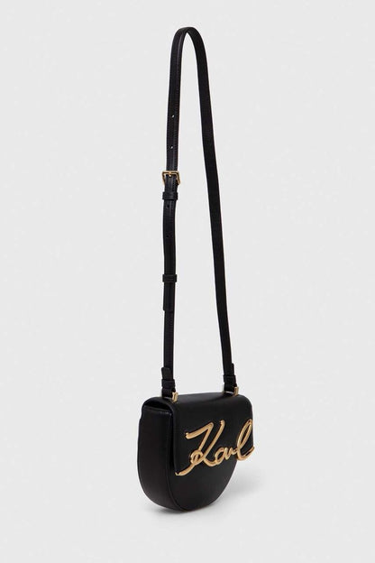 Karl Lagerfeld K/Signature Sm Saddle Bag 235W3060