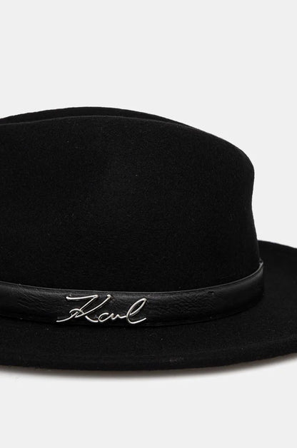 Karl Lagerfeld Κ/signature Fedora Hat 246W3410