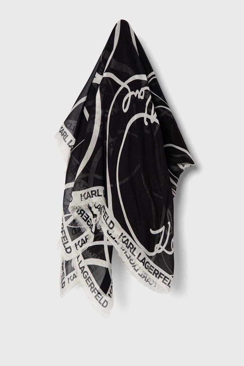 Karl Lagerfeld K/Signature Circles Scarf 245W3303