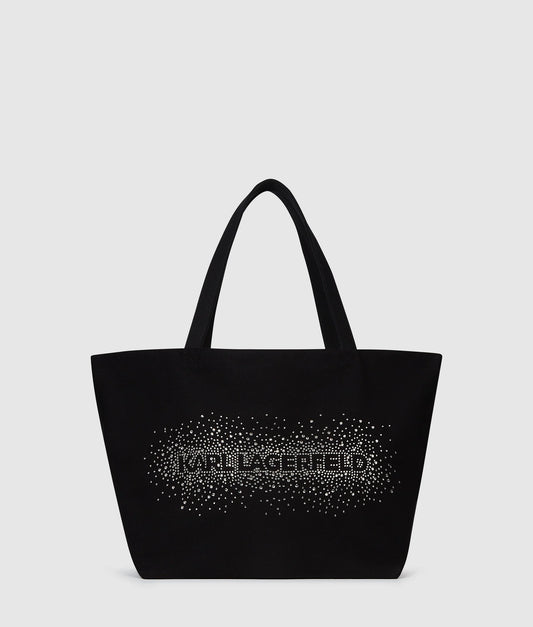 Karl Lagerfeld Logo Rhinestone Shopper B1W50087