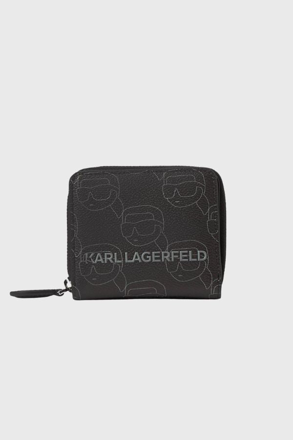 Karl Lagerfeld Ikon Monogram Medium Πορτοφόλι A2W32018