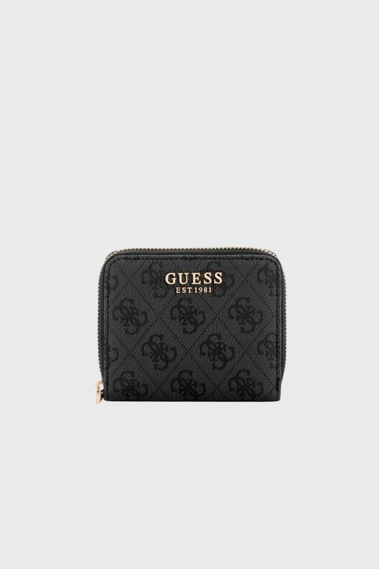 Guess Brown Logo Laurel Small Zip Around Wallet SG7459137