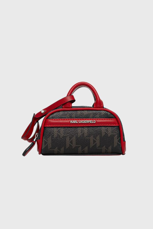 Karl Lagerfeld Ikon Monogram Cc Mini Bowling B1W32019