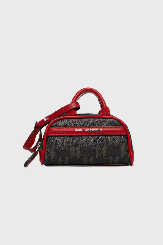 Karl Lagerfeld Ikon Monogram Cc Mini Bowling B1W32019