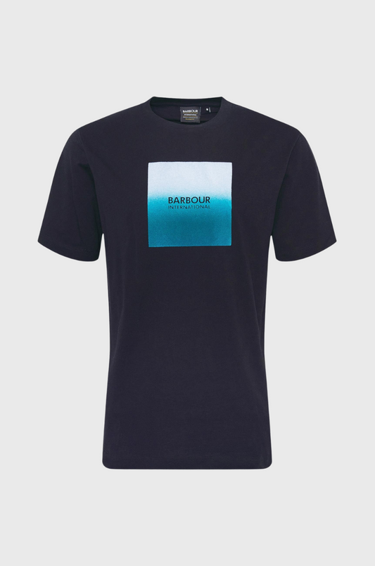Barbour International Ombre Logo Relaxed Fit T-Shirt MTS1282