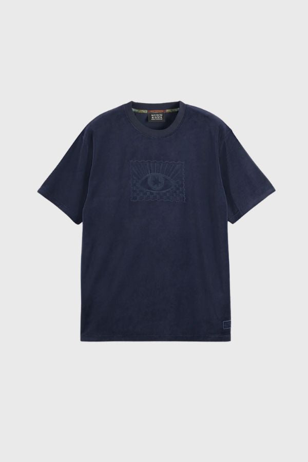 Scotch & Soda Velour T-shirt 178793