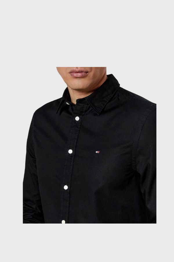 Tommy Hilfiger Flex Poplin Kent Collar Πουκάμισο MW0MW38137